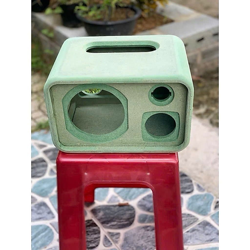 Box loa thô mono 1 bass 5.25 inch 1 mid 1 treble  LT Speaker box