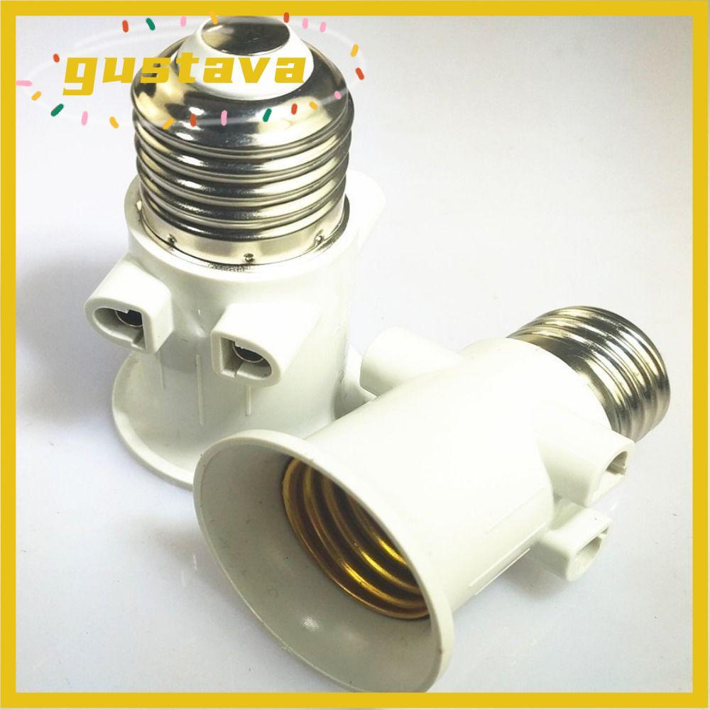 Bộ chuyển đổi bóng đèn LED GUSTAVA E27 EU, Bộ chuyển đổi đèn ABS Đầu nối phích cắm EU, Phụ kiện kết 