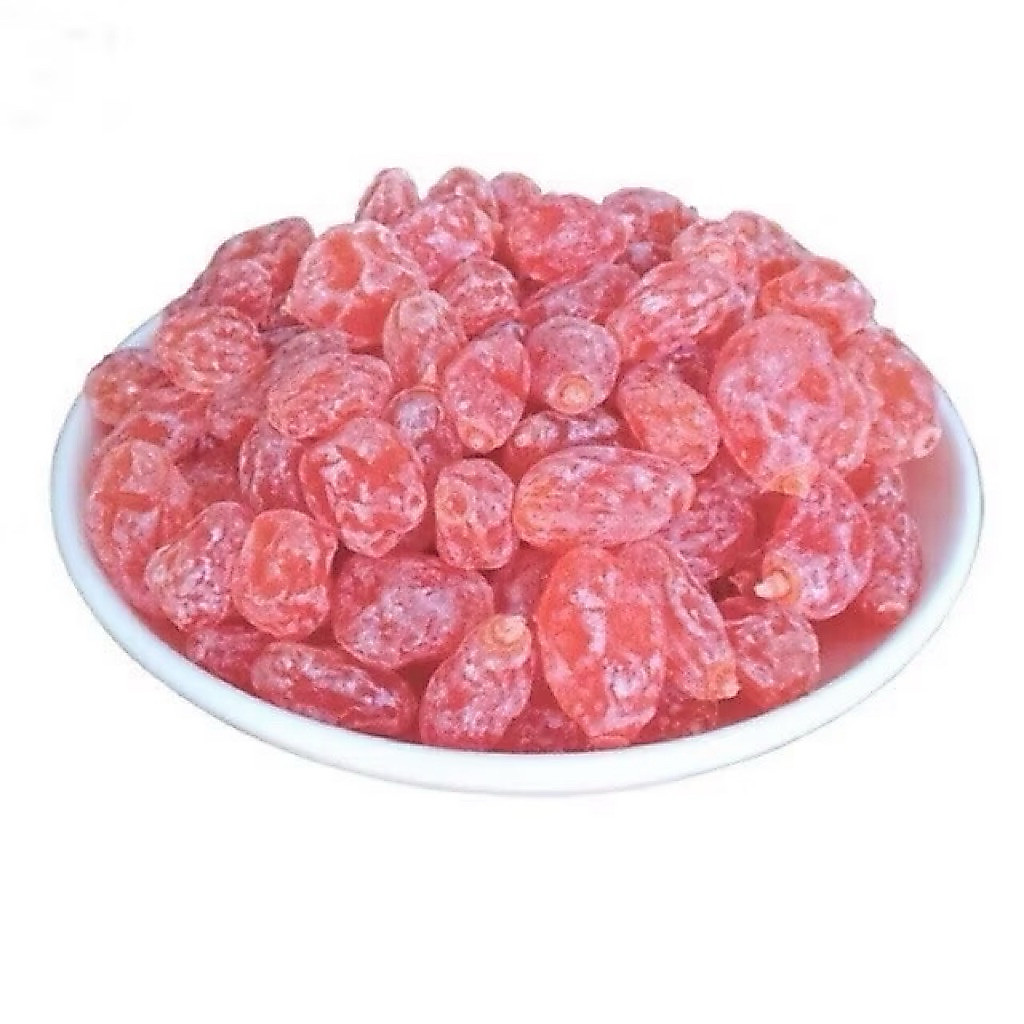 1Kg Ô Mai Xí Muội Đào Hồng Chua Ngọt Không Hạt