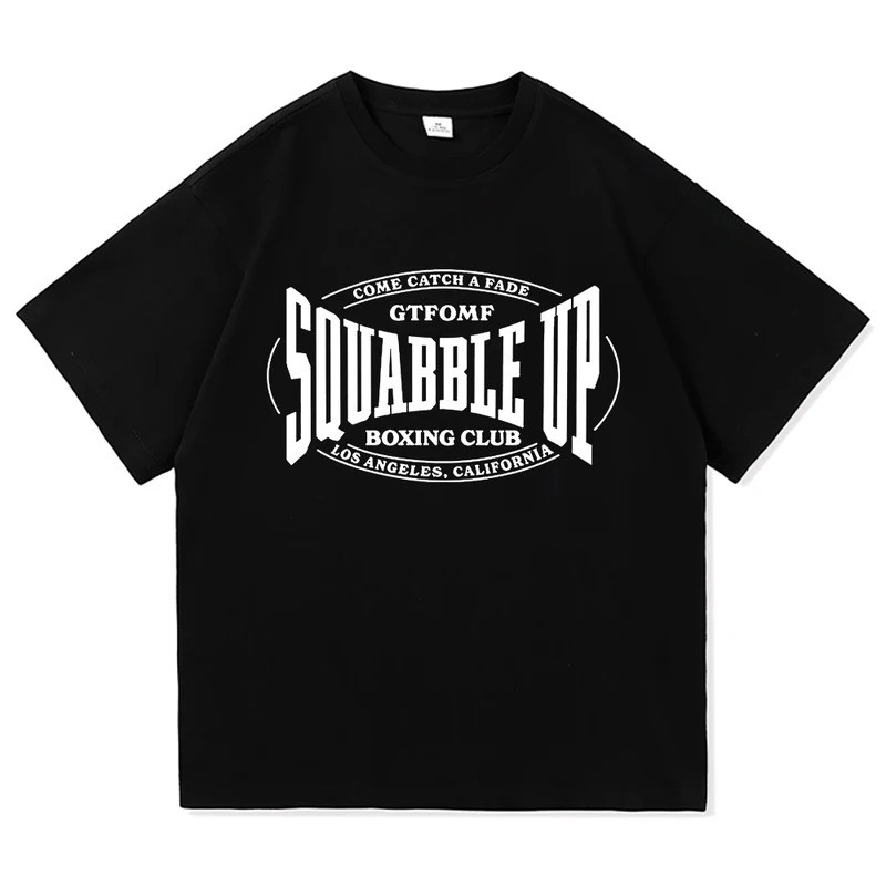 Squabble Up Kendrick Lamar GNX Album Quyền Anh Câu Lạc Bộ Áo Nam Quần Áo Bông Tai Kẹp Unisex Chất Lư