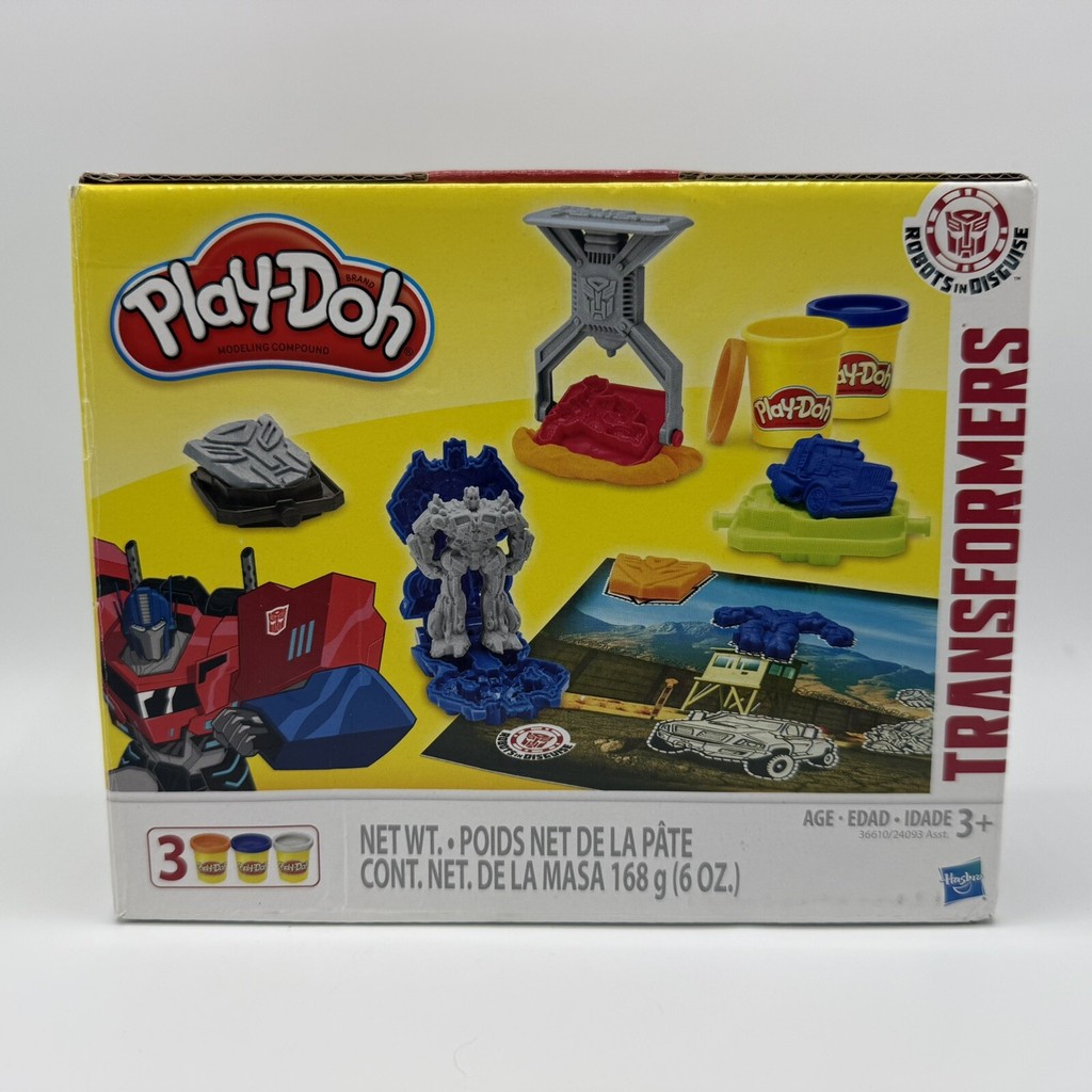 Transformers Play-Doh Set Robot ngụy trang Mặt tối của Mặt trăng 2016 MỚI