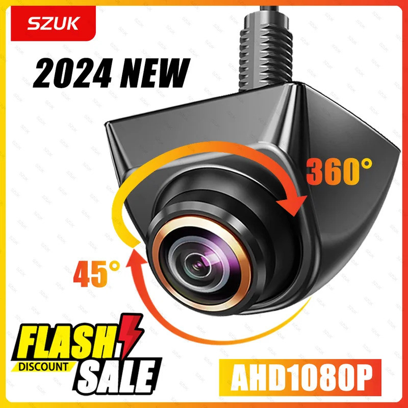 Camera quan sát phía sau ô tô CVBS AHD 1080P Camera lùi Full HD 170° Camera lùi xe tầm nhìn ban đêm 