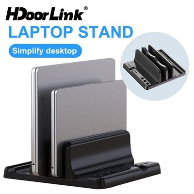 Giá đỡ máy tính xách tay HdoorLink Giá đỡ máy tính xách tay dọc có thể điều chỉnh Giá đỡ máy tính bảng