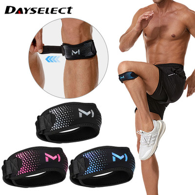 DAYSELECT Miếng Patella Thể Thao Silicone Chống Trơn Trượt, Điều Chỉnh Áp Lực và Hấp Thuock Shock