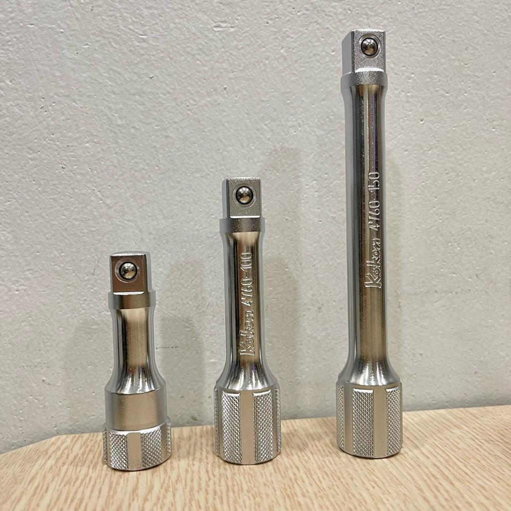 Thanh nối dài 1/2 inch Koken dài 100mm và 150mm - Mã 4760-100, 4760-150, 4760-75 - Made in Japan