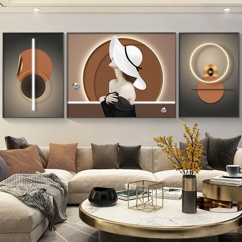 SET 3 Tranh Cô Gái Treo Tường Phòng Khách Cao Cấp/ Decor Khách Sạn/ HomeStay/ Decor Quán SPA