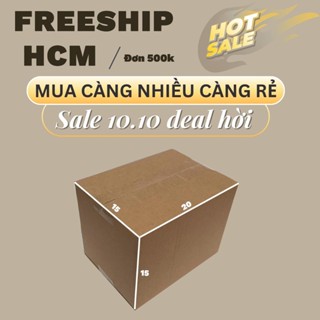Hộp Carton Thường 20x15x15 Combo 100 Cái – Mua Lớn Giá Cực Hấp Dẫn!