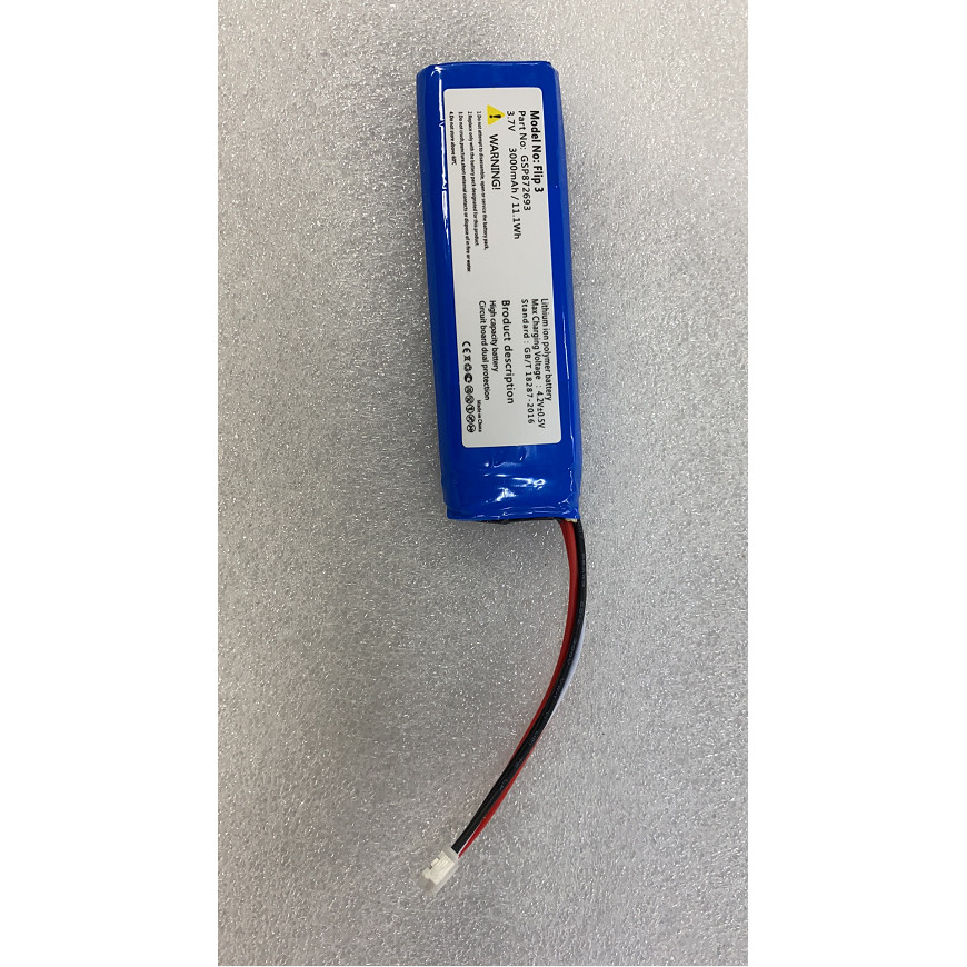 【Hàng có sẵn】Thích hợp cho pin âm thanh vạn hoa JBL Flip 3 GSP872693 P763098 03