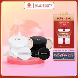 Phấn nước Renoderm Cushion Day Long BB Cream Gold Silver chống nắng che phủ dưỡng da SPF50 PA++ 15g 