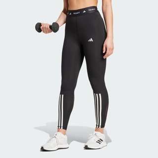 adidas Tập luyện & Gym & Training Quần Legging 7/8 3 Sọc Techfit Nữ Đen IT2272