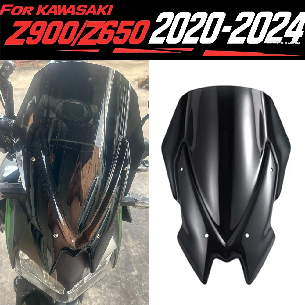 Z900 / Z650 Xe Máy Màn Hình Phía Trước Kính Chắn Gió Kính Chắn Gió Màn Hình Chắn Gió Bảo Vệ Cho Kawa