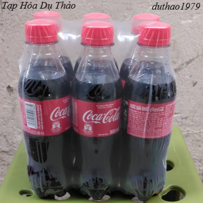 Lốc 6 chai Coca cola 300ml
