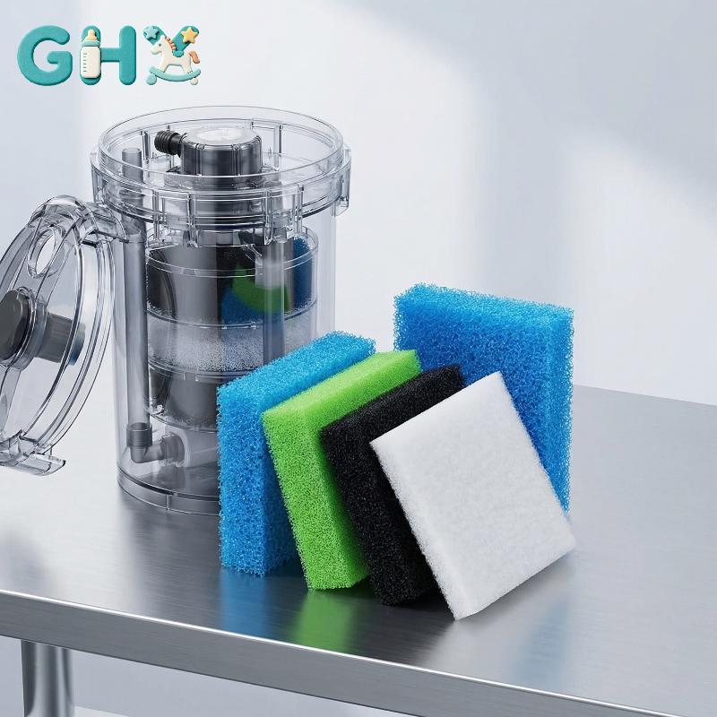GHX Bền Bể Cá Lọc Bông Miếng Lót Cho Juwel Bioflow 5 Chiếc Phương Tiện Hiệu Suất Cao Cho Bể Cá Gia Đ