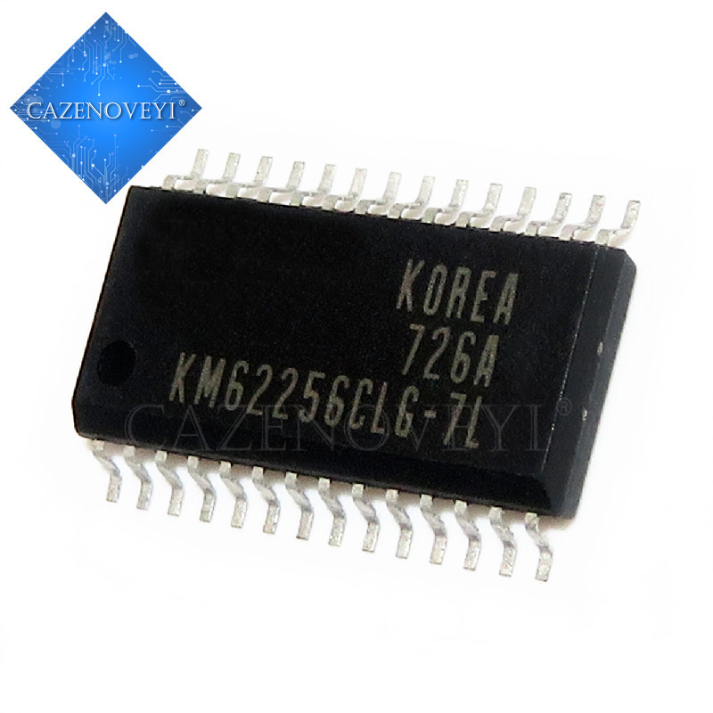 10 Mảnh KM62256DLG-7L KM62256BLG-10L KM62256CLG-7 KM62256 SOP-28 chip