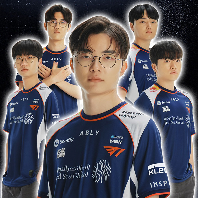 MSI 2026 Mới Quốc Tế Jersey LOL T1 Esports Đồng Phục FAKER Áo Nam Thời Trang Thường Ngày Chơi Game T
