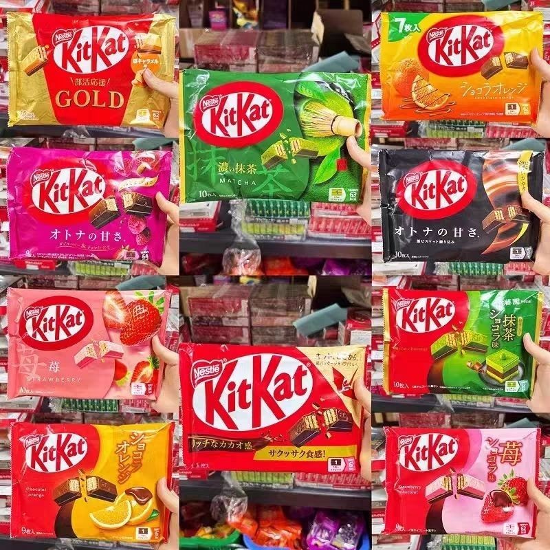 Phiên bản tiếng Nhật Local Popular Nestlé KitKat KitKat Strong Matcha Dâu Sôcôla đen Bánh quy bánh q