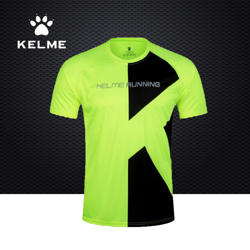 Áo thun ngắn tay thể thao KELME KELME Nam thấm mồ hôi Nhanh khô Chạy ngắn-