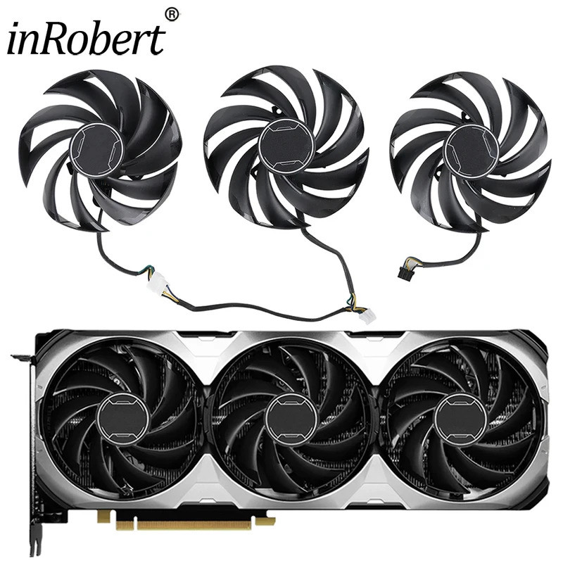 * Quạt làm mát card Video chính hãng PLD10020B12H Dành cho MSI GeForce RTX4080 RTX4090 VENTUS 3X 12G
