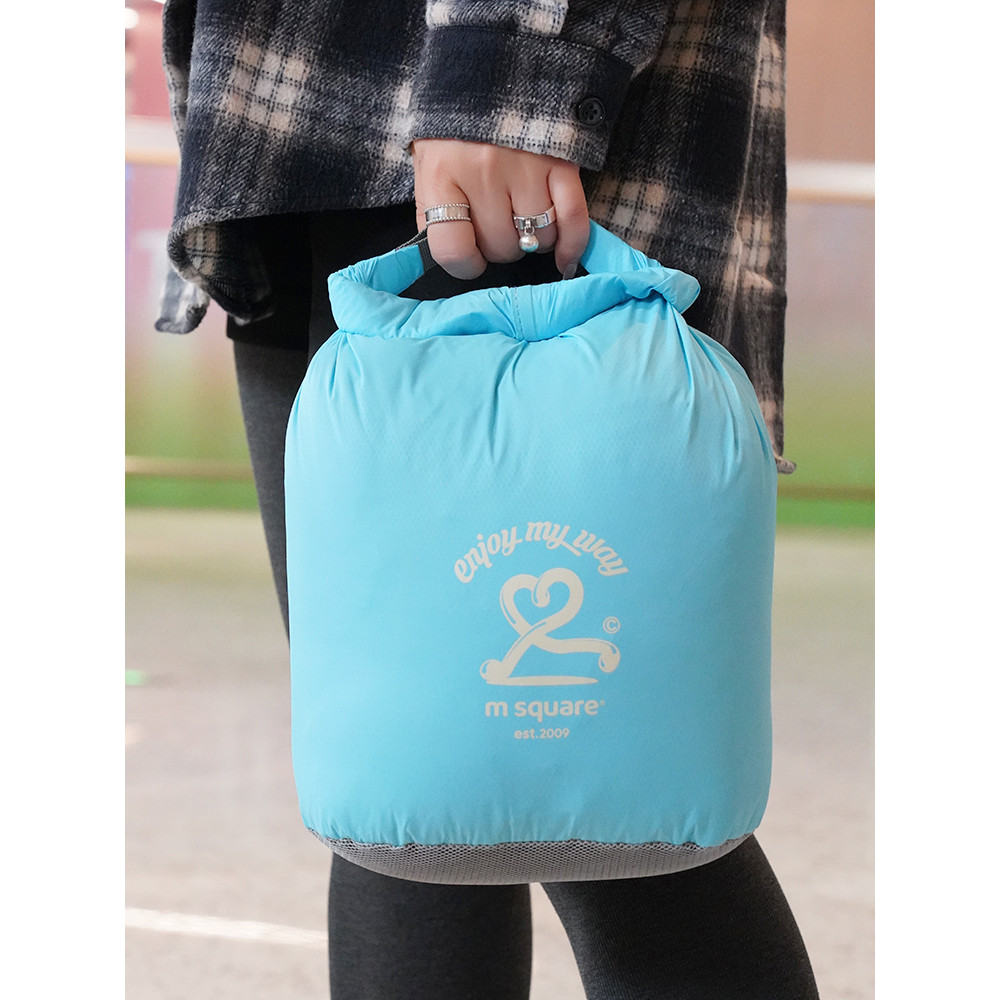Msquare Du Lịch Quần Áo Túi Bảo Quản Cuộn Xuống Áo Nén Túi Mẫu Giáo Chăn Túi Bảo Quản Lớn Di Động