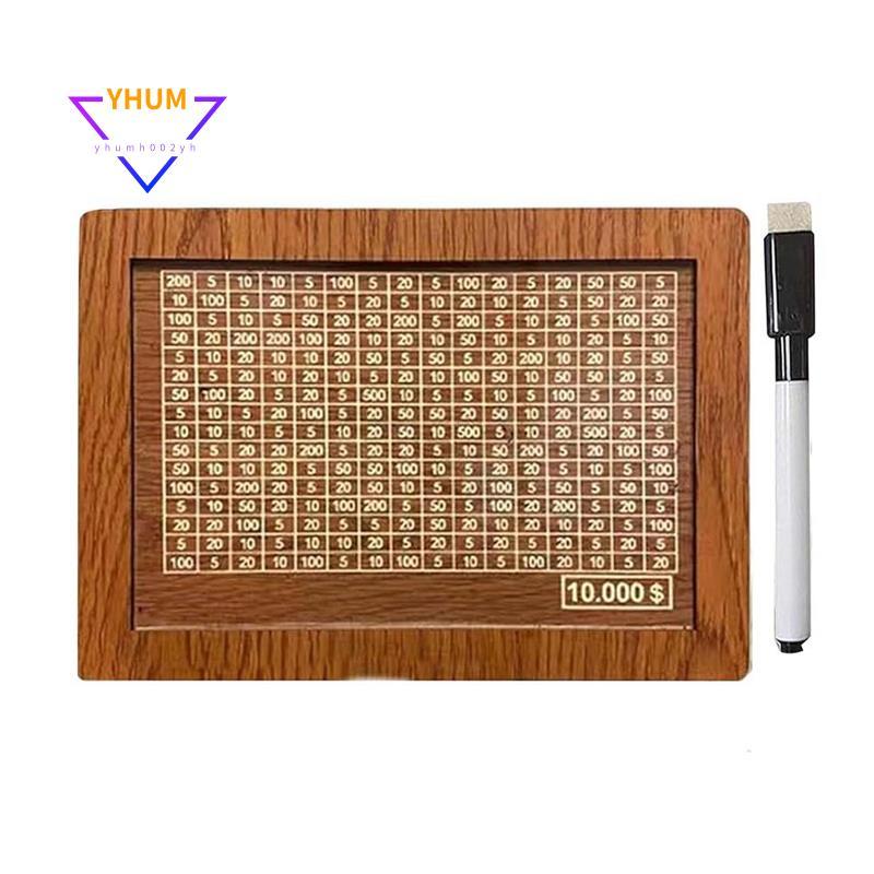 Hộp đựng tiền có quầy Hộp tiết kiệm bằng gỗ, Hộp tiết kiệm tiền mặt, Hộp đựng tiền xu Heo đất, Hộp đ