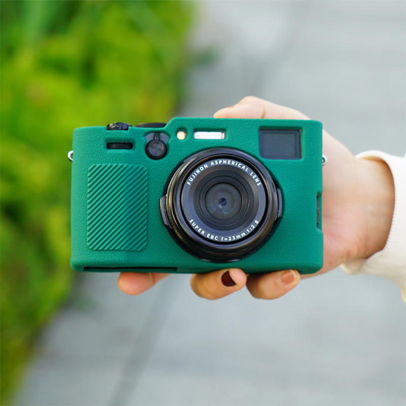 Thích hợp cho Vỏ bảo vệ Camera FUJI X100VI FUJI Micro Vỏ silicon đơn chống bụi X100vi Túi lưu trữ ch