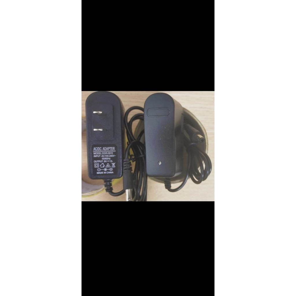 9v1a Nguồn Sạc Adapter DC 9V 1A - Jack 5.5x2.1mm Báo hanh 1nam hu doi moi