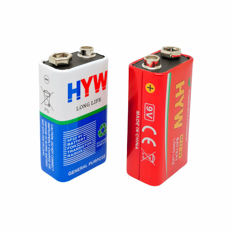 Phiên Bản Mới 9V Pin Carbon Đồng Hồ Micro 9V Pin 6F22 9V Pin
