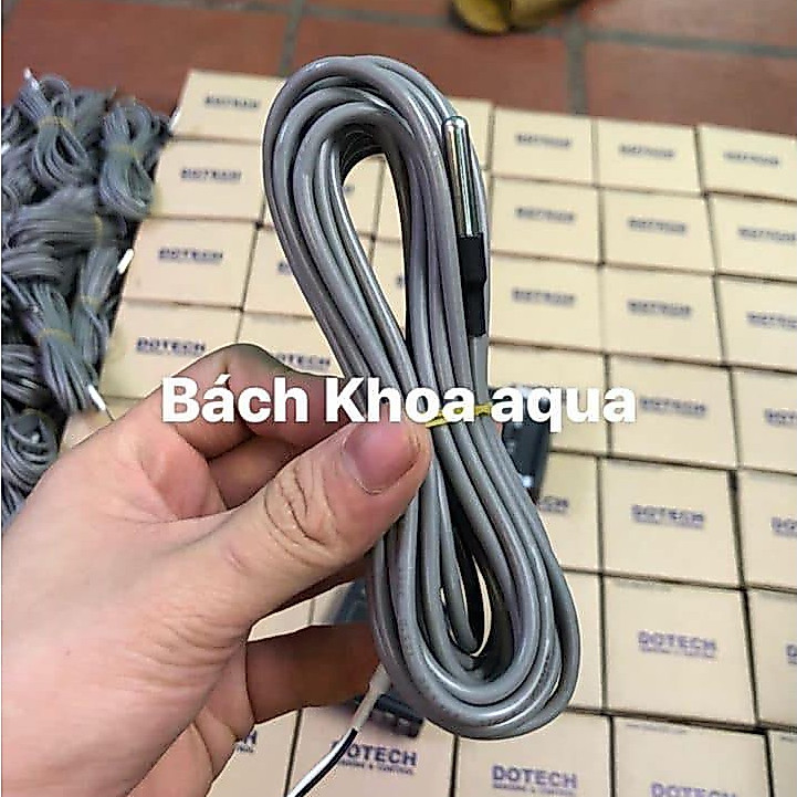 Dây cảm ứng Dotech 4m – dây nối cảm biến nhiệt độ, phụ kiện thay thế, dùng cho bể thủy sinh
