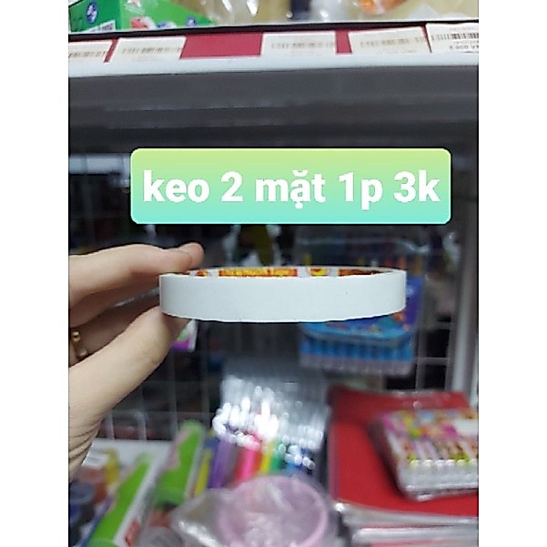 keo 2 mặt 1p/2p/5p