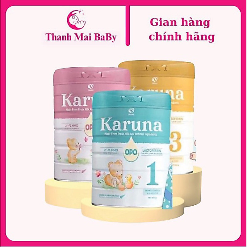 SỮA KARUNA cho bé đủ số