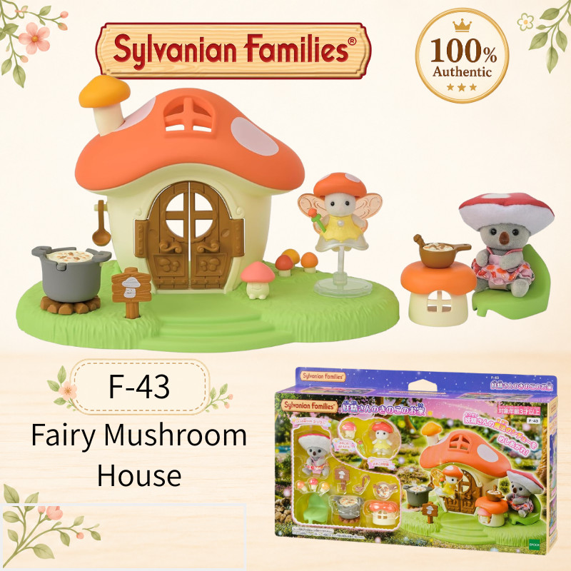 Sylvanian Families Fairy Mushroom House F-43 EPOCH