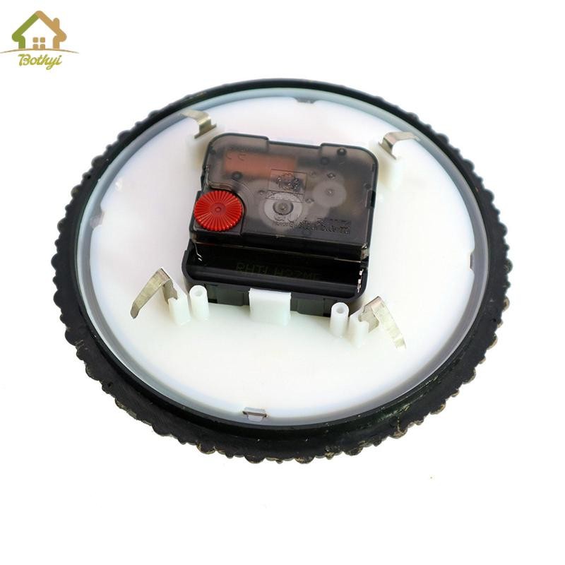 Đồng hồ chuyển động Bothyi Chèn chuyển động im lặng Viền nhựa phong cách La Mã 6 inch