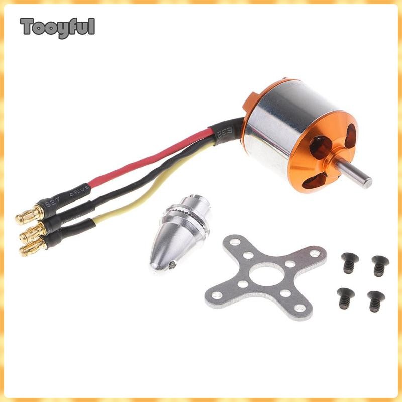 Giá đỡ / kẹp kim loại không chổi than Tooyful 7 2300KV cho 6 ''