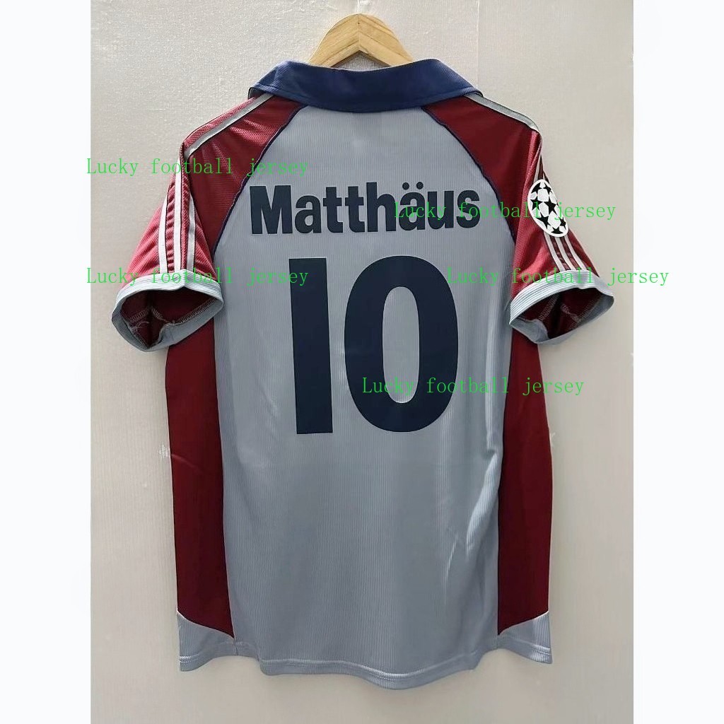 Áo Bóng Đá Retro Bayern Munich 1998-99 MATTHAUS EFFENBERG, Phù Hợp Cho Cổ Động Viên