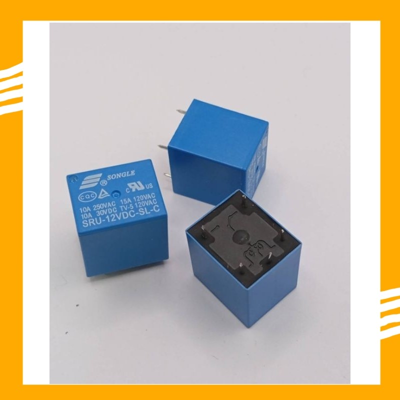 Rơle 5 chân SRD SONGLE 3v 5v 9v 12v 24v Cửa hàng của chúng tôi có sự lựa chọn của Volts.