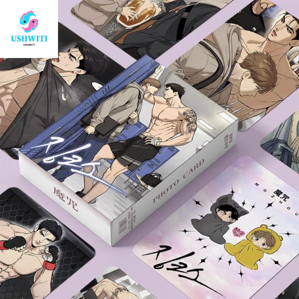 MLINX 55 Cái / bộ 3Inch Thẻ Jaekyung Joo Lomo, Anime Ngoại Vi Jinx Dan Kim Jaekyung Joo Hàn Quốc BL 