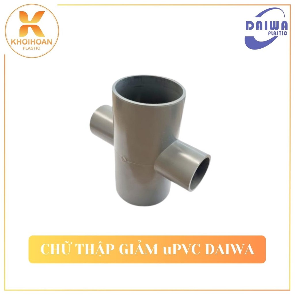 Combo 2 Chữ Thập Giảm uPVC Daiwa 49/21, 49/27, 49/34, 49/42, 60/21, 60/27, 60/34, 60/42, 60/49 KH