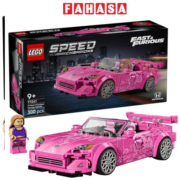 Đồ Chơi Lắp Ráp Siêu Xe Honda S2000 - Lego Speed Champions 77241 (300 Mảnh Ghép)