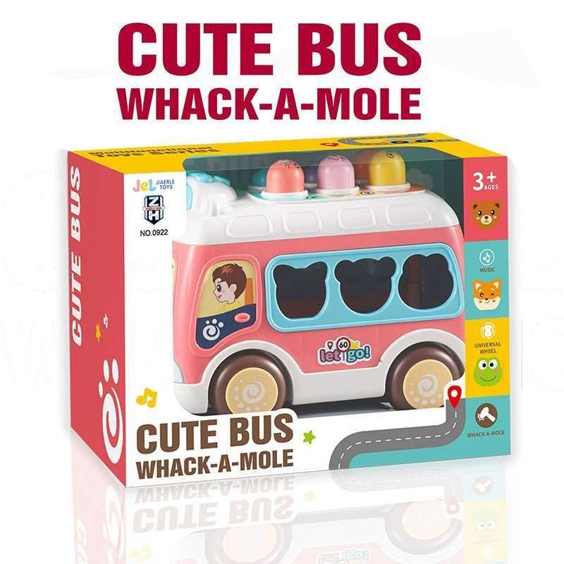 Đồ chơi Xe Bus Đa Năng Nhựa - Xe Bus Bận Rộn - Xe Bus CuTe - 6 Tính Năng