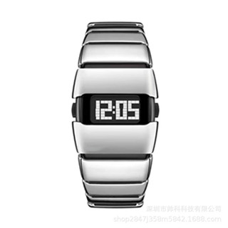 Millennium Alien Shape Thiết kế nguyên bản thời trung cổ Nam Nữ Xu hướng phát sáng Đồng hồ thạch anh Niche