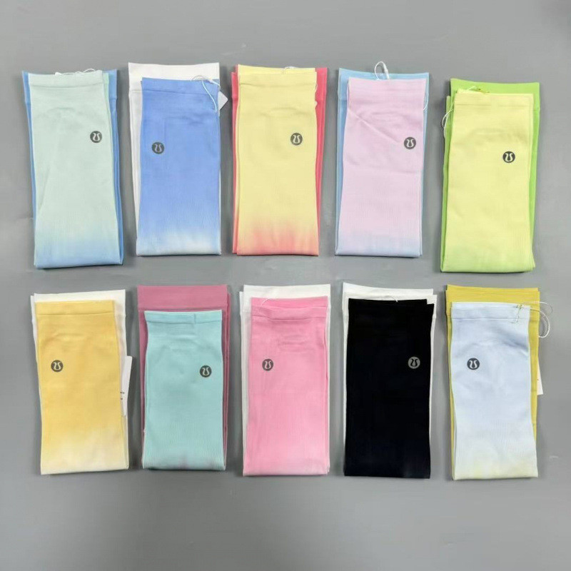 Lululem** Summer ice sleeves for sun protection, ice silk arm sleeves for outdoor sports and cycling