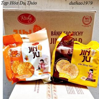 Bánh gạo Jinju Richy vị ngọt/chà bông gạo gói 303g/168g