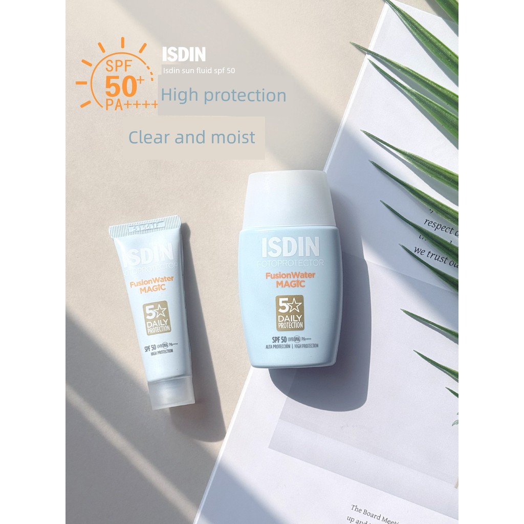 kem chống nắng body kem chống Ba Thế Hệ ISDIN ISDIN ISDIN Đa Năng Chăm Sóc Ánh Sáng Nóng Chảy Cảm Gi