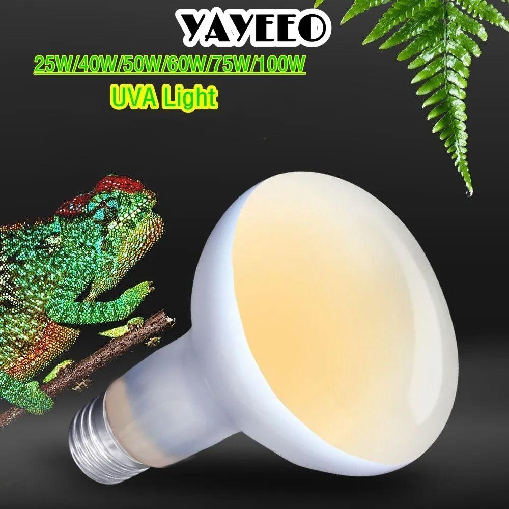 Bóng đèn sưởi bò sát YAYEEO, Bóng đèn nhiệt sưởi ấm thú cưng Đèn sưởi ấm bò sát, Đèn nắng mô phỏng 2