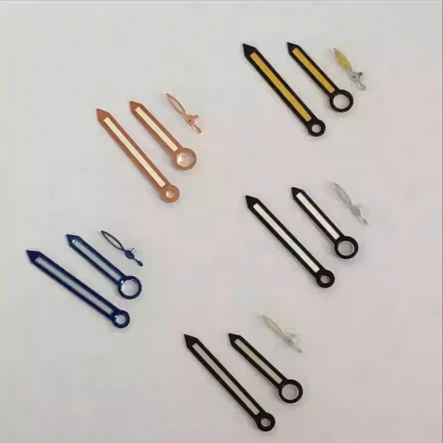 Phụ kiện đồng hồ Con trỏ Xanh dạ quang có thể cài đặt 3498 6497 Con trỏ chuyển động Xanh dạ quang có
