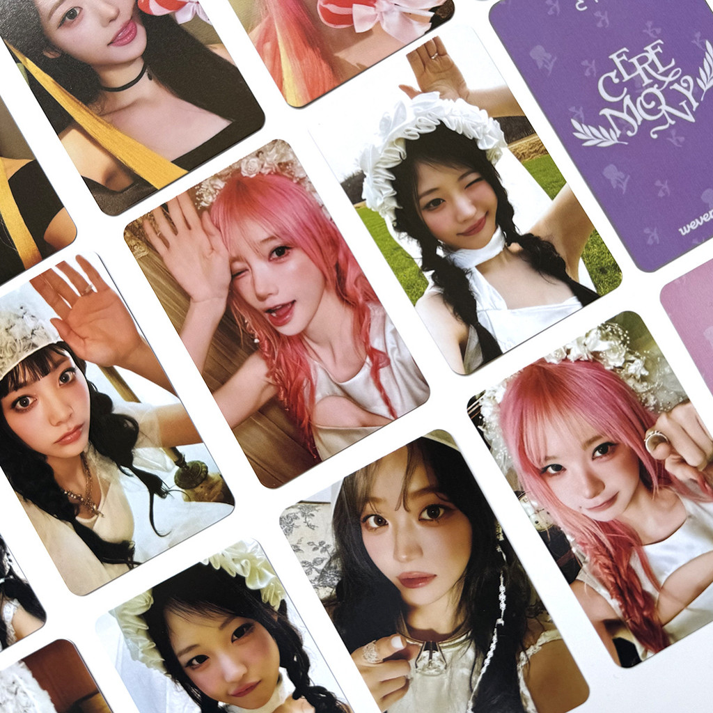 4 QWER Lễ Lomo Cards Bawige WVS Sinh 2 Rock POP-UP MANITO TBH FAKE IDOL Thuật toán Blossom Harmony t