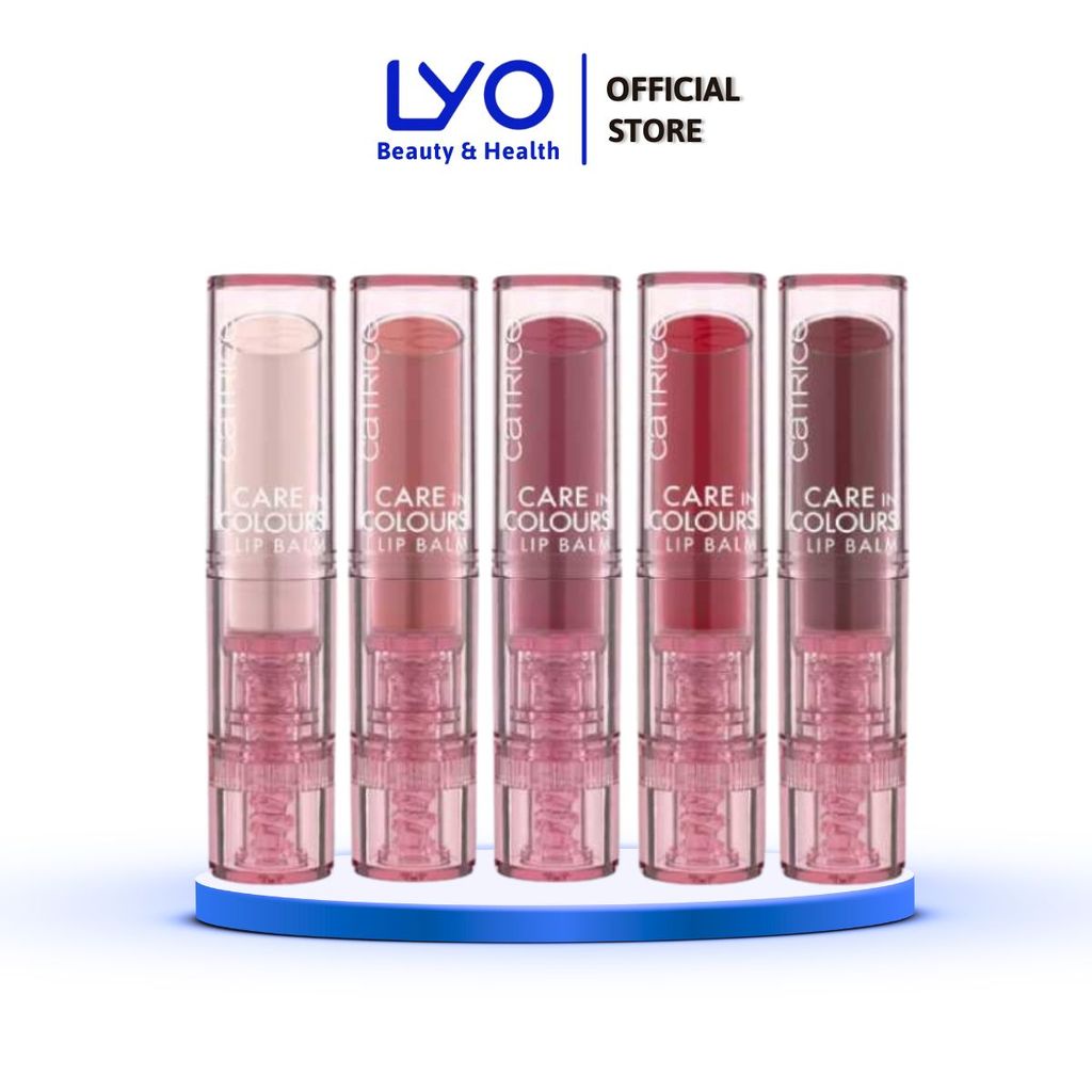 Son dưỡng có màu Catrice Care In Colours Lip Balm cho môi mềm mịn 3g LYO OFFICIAL