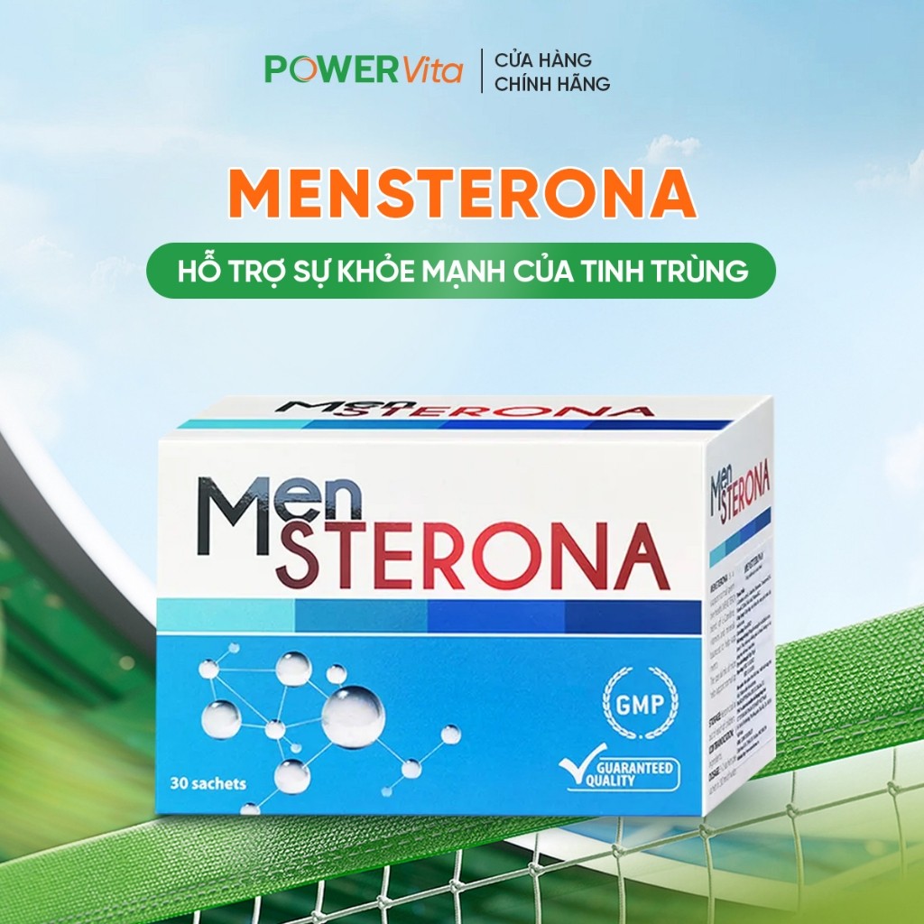 Mensterona – Hỗ Trợ Sự Khỏe Nam Giới Mong Con, Tăng Sức Đề Kháng, Bổ Sung Dưỡng Chất, Tăng Sức Bền