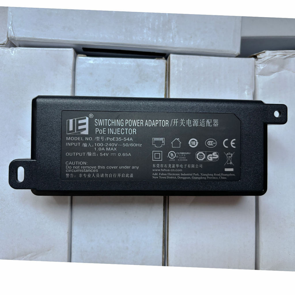 Nguồn điện AP chính hãng 802.3 AT Gigabit POE35-54A Injector UE 54V 0.65A Adapt