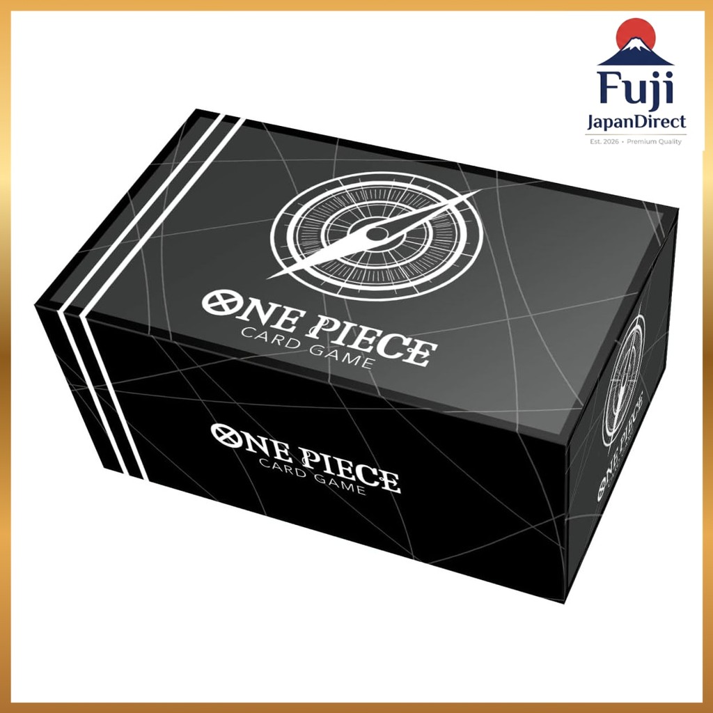 BANDAI ONE PIECE Card Game Official Storage Box Standard Black Fuji JapanDirect